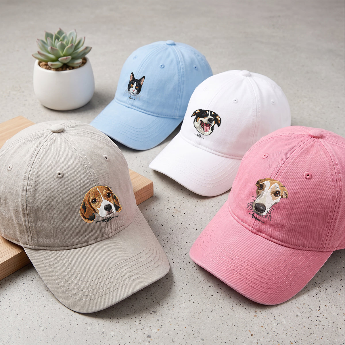 Custom Embroidery Cat