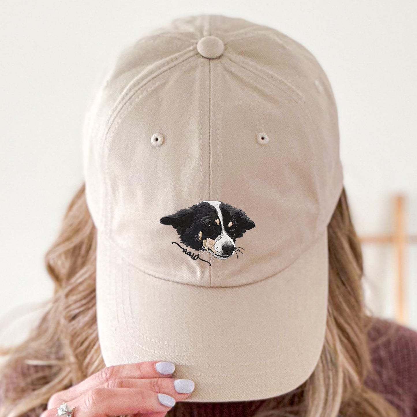 Custom Pet Embroidery Dad Cap