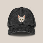 Custom Pet Embroidery Vintage Cap