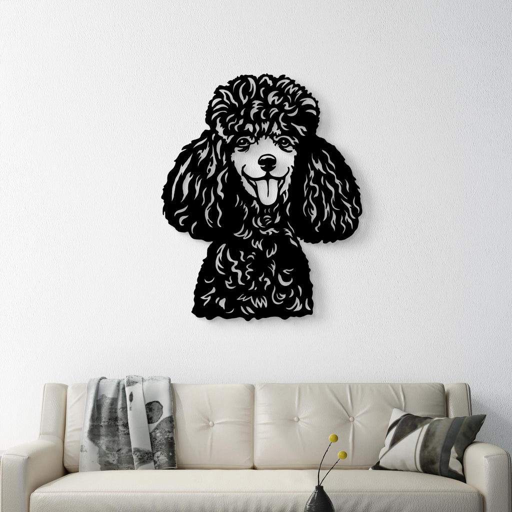 Custom Metal Sign Poodle